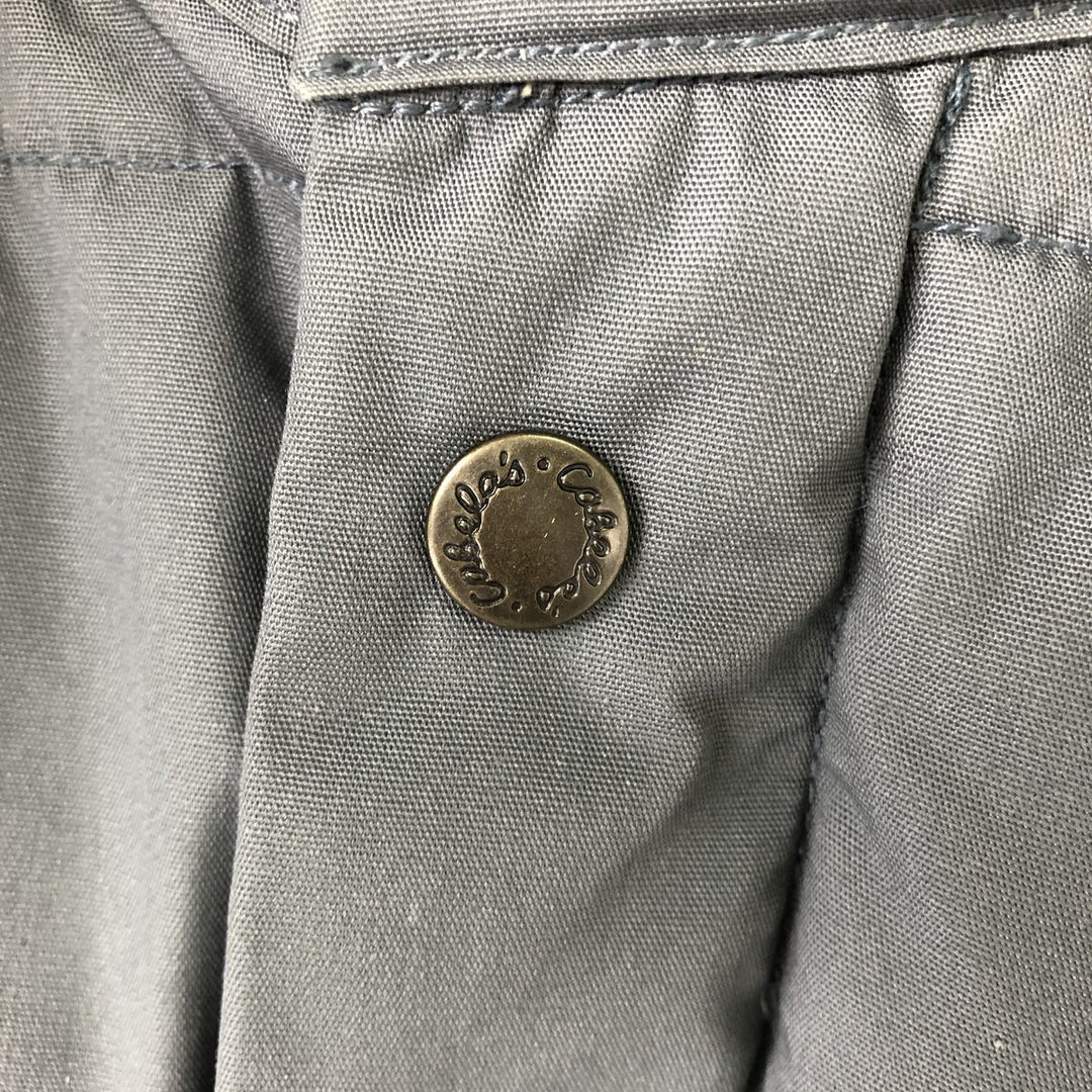 70s-80'S Cabelas padded goose down vest, men's size XL, vintage. polyester gray type Vintage Second Hand