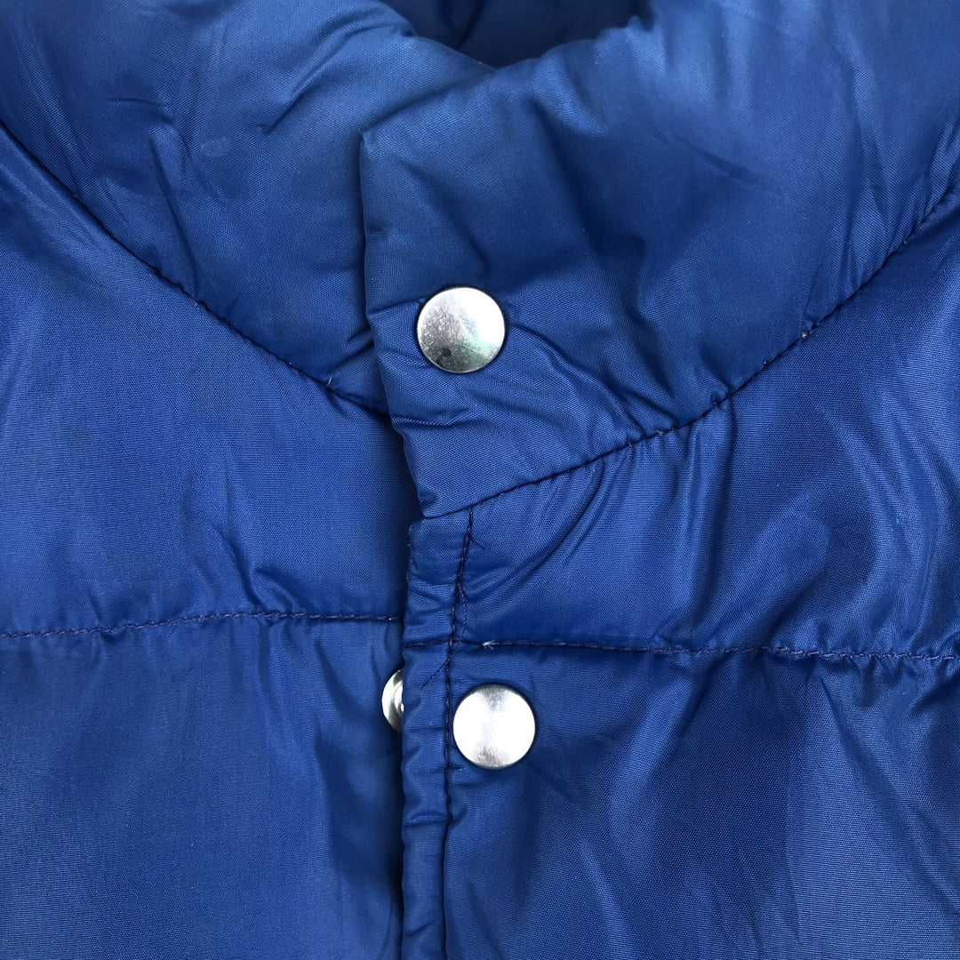 ~90'S ROCKY MOUNTAIN DOWN Goose Down Vest, Men's Size S (approx.), Vintage Nylon Navy blue Vintage Second Hand