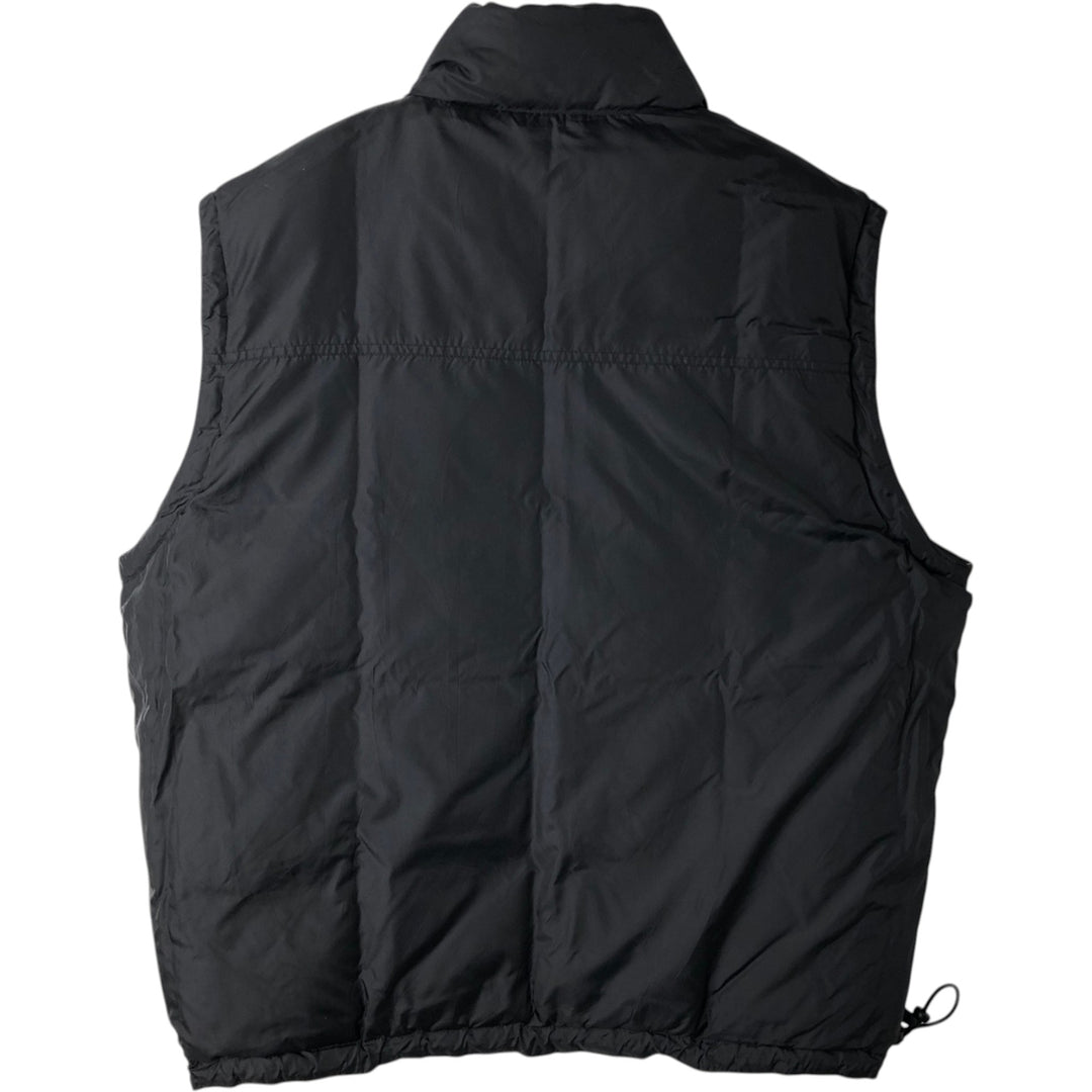 90'S GAP DENIM Old GAP Padded Down Vest Men's Size L Vintage Nylon gray type Vintage Second Hand