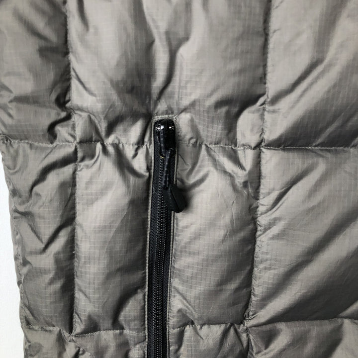 90'S GAP DENIM Old GAP Padded Down Vest Men's Size L Vintage Nylon gray type Vintage Second Hand