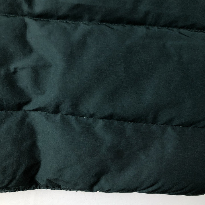 1990'S Woolrich Down Vest, Made in USA, Men's Size XL (approx.), Vintage cotton green type Vintage Second Hand
