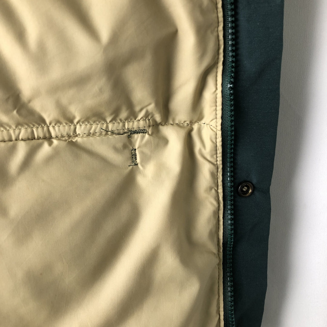 1990'S Woolrich Down Vest, Made in USA, Men's Size XL (approx.), Vintage cotton green type Vintage Second Hand