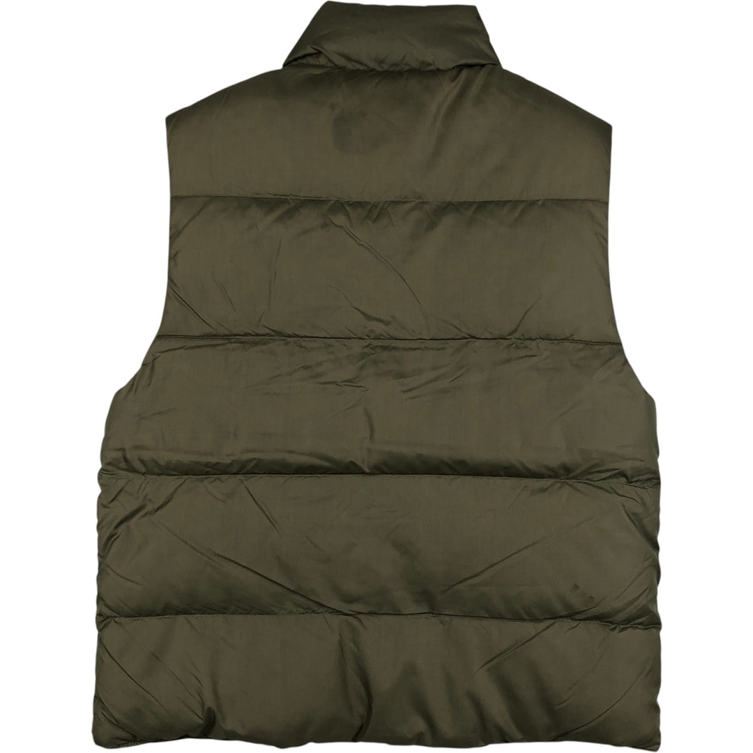 Ralph Lauren POLO by Ralph Lauren Down Vest, Men's Size S (approx.) polyester Khaki type Vintage Second Hand