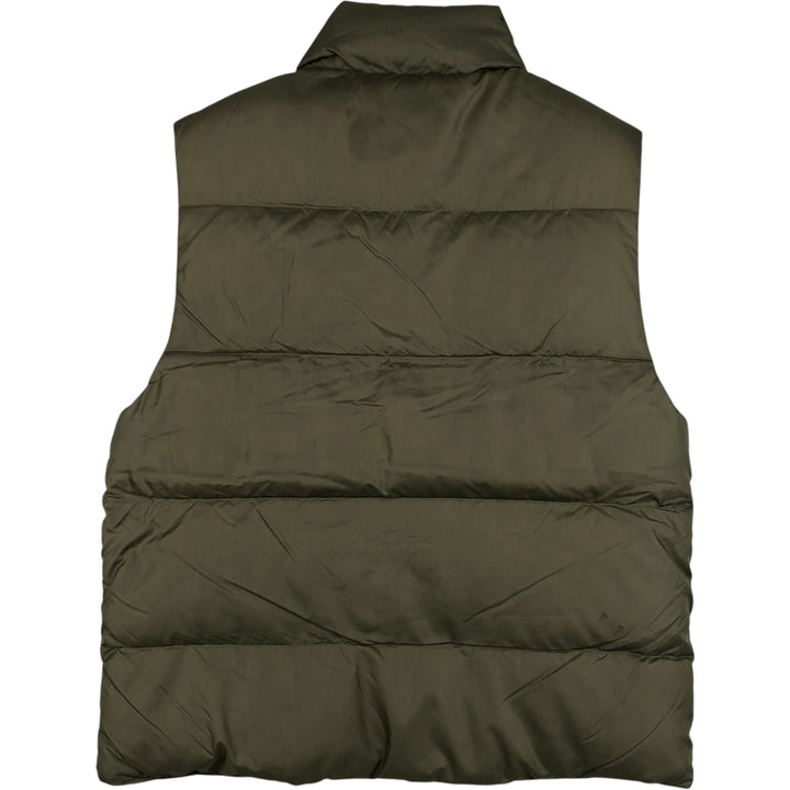 Ralph Lauren POLO by Ralph Lauren Down Vest, Men's Size S (approx.) polyester Khaki type Vintage Second Hand
