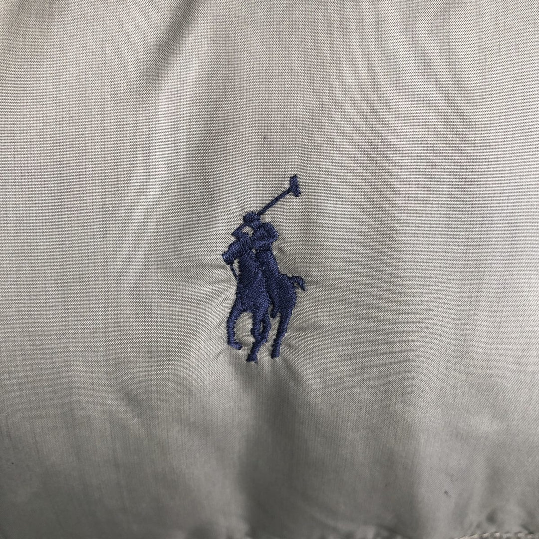 Ralph Lauren POLO by Ralph Lauren Down Vest, Men's Size S (approx.) polyester Khaki type Vintage Second Hand
