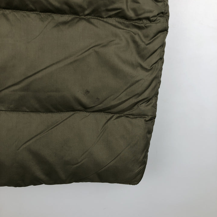 Ralph Lauren POLO by Ralph Lauren Down Vest, Men's Size S (approx.) polyester Khaki type Vintage Second Hand