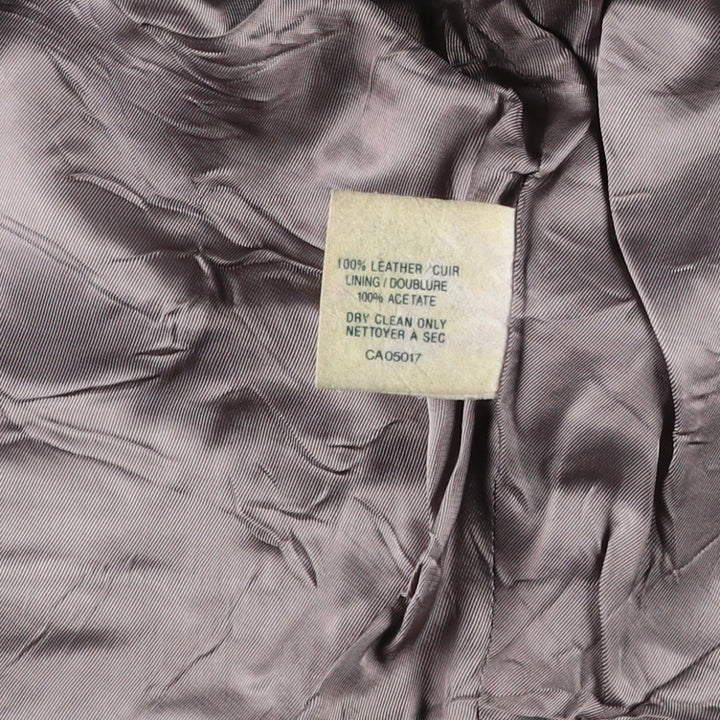 ROOTS Suede Leather Vest, Made in Canada, Men's XL (approx.) Suede leather green type Vintage Second Hand