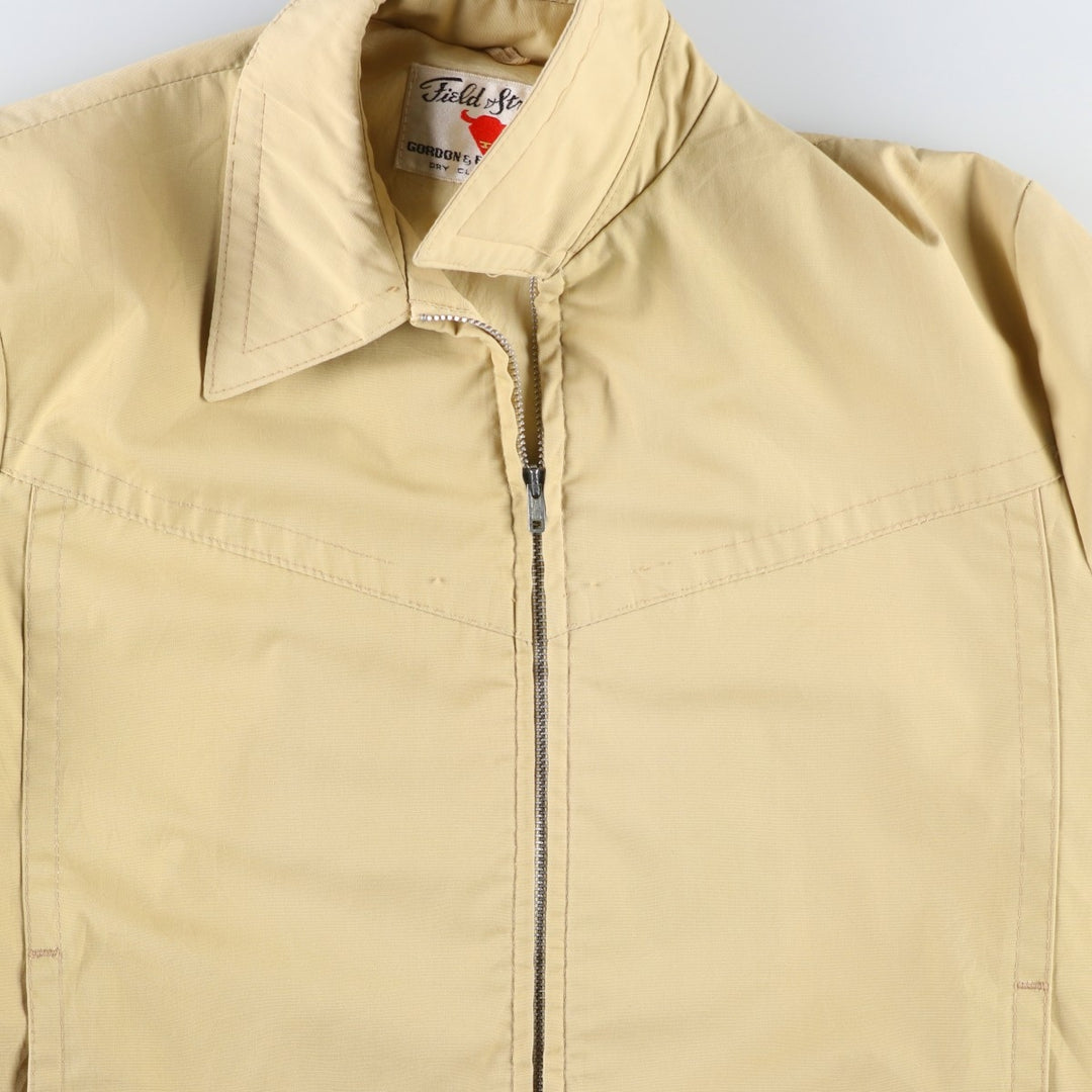 ~1980'S FIELD and STREAM Swing Top Sports Jacket, Men's Size L (Equivalent), Vintage unclear Beige type Vintage Second Hand