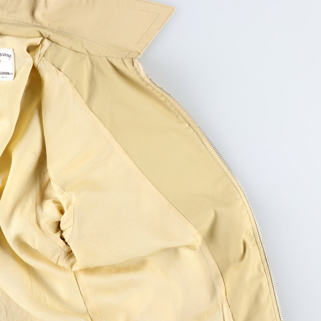 ~1980'S FIELD and STREAM Swing Top Sports Jacket, Men's Size L (Equivalent), Vintage unclear Beige type Vintage Second Hand