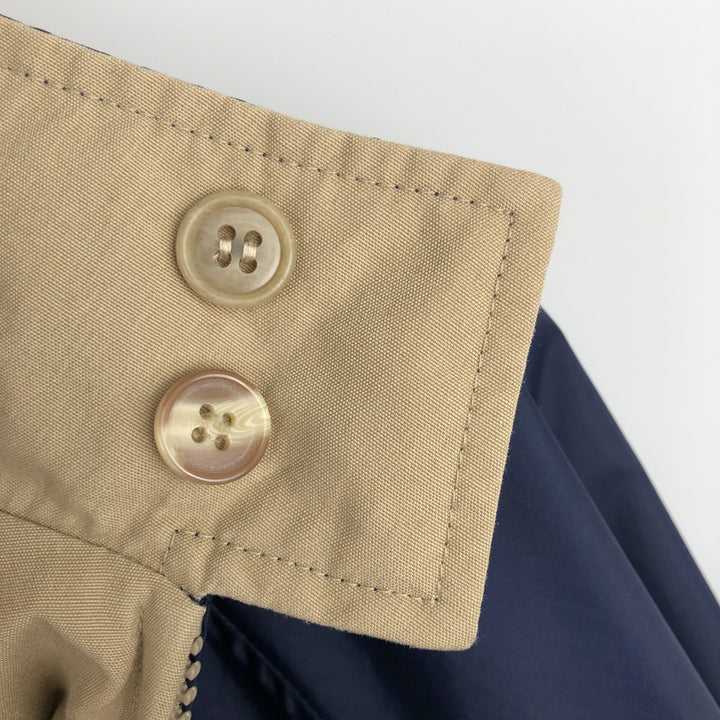 ~2000'S Lands' End Reversible Harrington Jacket Swing Top, Men's Size L (approx.) polyester Beige type Vintage Second Hand