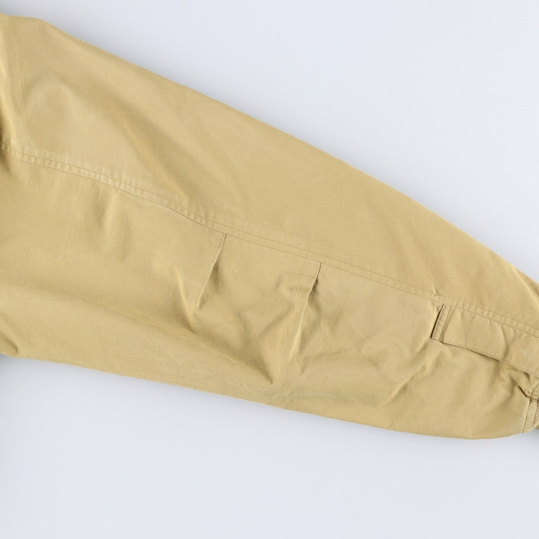 90'S Vintage Nautica Swing Top Sports Jacket, Men's Size Medium Nylon Beige type Vintage Second Hand