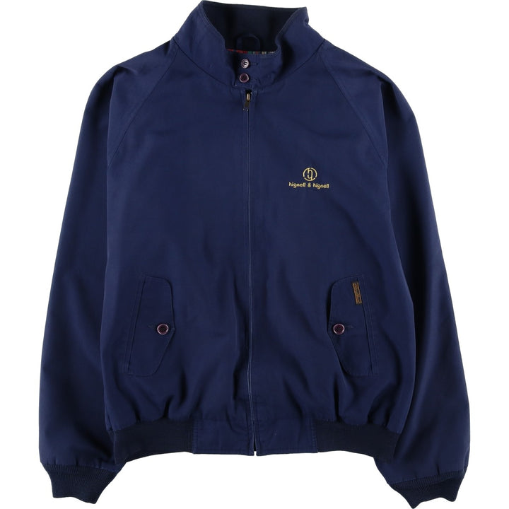 ~1990'S Eddie Bauer Harrington Jacket Swing Top Men's Size L (Equivalent) Vintage unclear navy blue type Vintage Second Hand