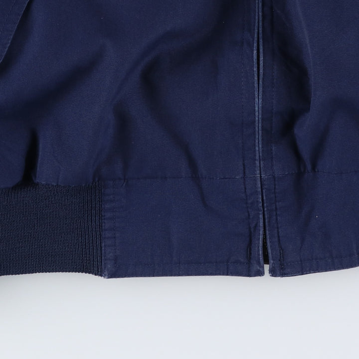 ~1990'S Eddie Bauer Harrington Jacket Swing Top Men's Size L (Equivalent) Vintage unclear navy blue type Vintage Second Hand