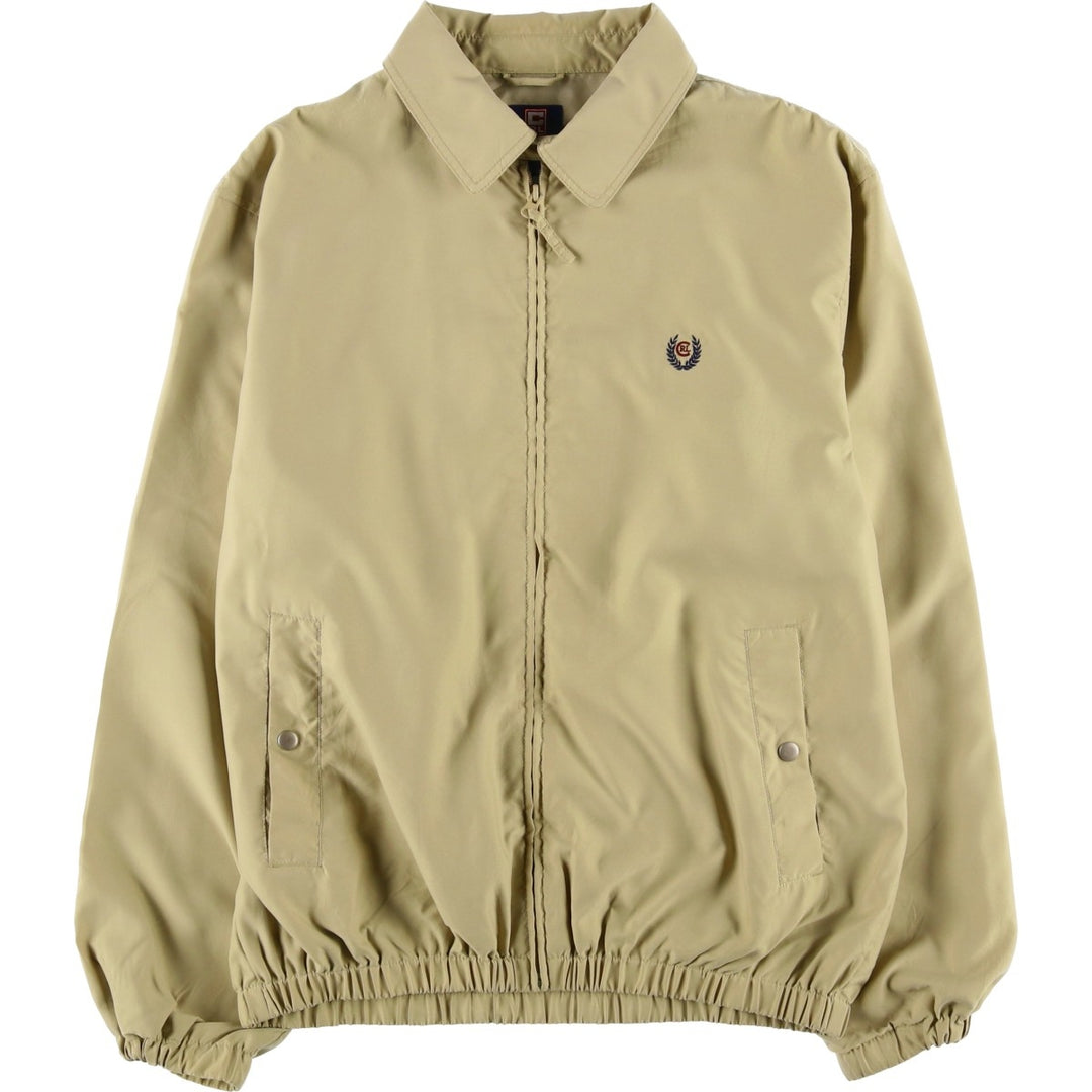 Ralph Lauren CHAPS swing top sports jacket, men's size L polyester Beige type Vintage Second Hand