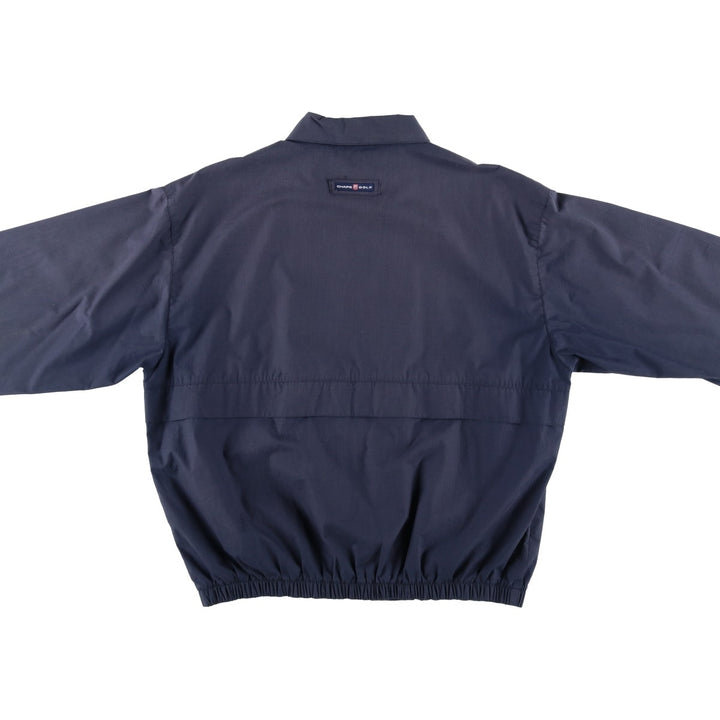 Ralph Lauren CHAPS swing top sports jacket, men's size L cotton navy blue type Vintage Second Hand