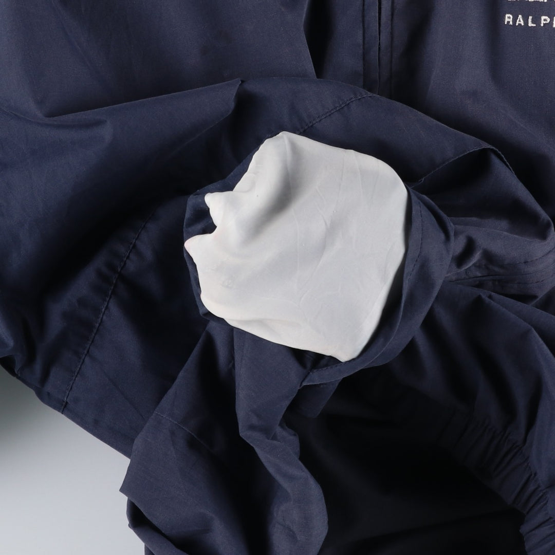 Ralph Lauren CHAPS swing top sports jacket, men's size L cotton navy blue type Vintage Second Hand