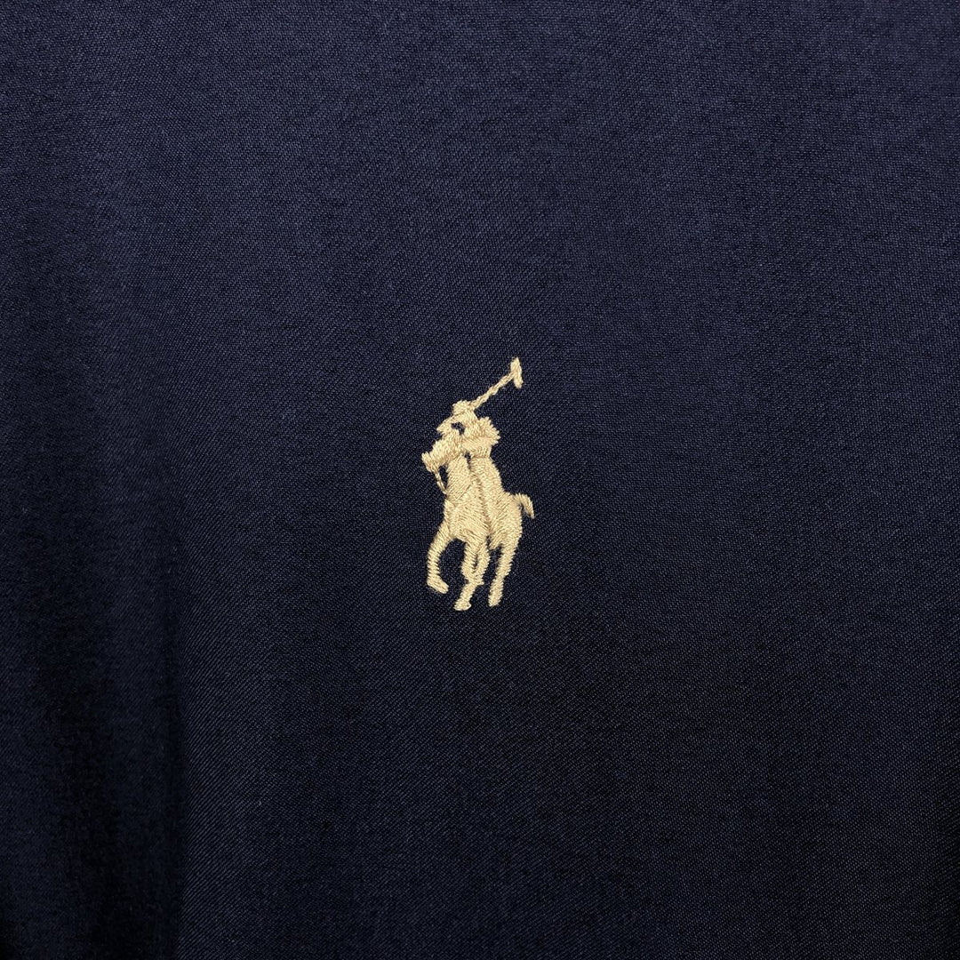Ralph Lauren POLO by Ralph Lauren Swing Top Sports Jacket Men's S polyester navy blue type Vintage Second Hand