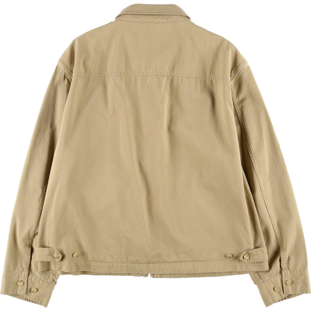 Ralph Lauren POLO by Ralph Lauren Swing Top Sports Jacket Men's XXL cotton Beige type Vintage Second Hand