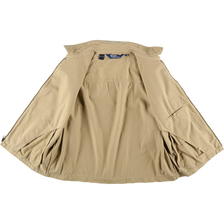 Ralph Lauren POLO by Ralph Lauren Swing Top Sports Jacket Men's XXL cotton Beige type Vintage Second Hand