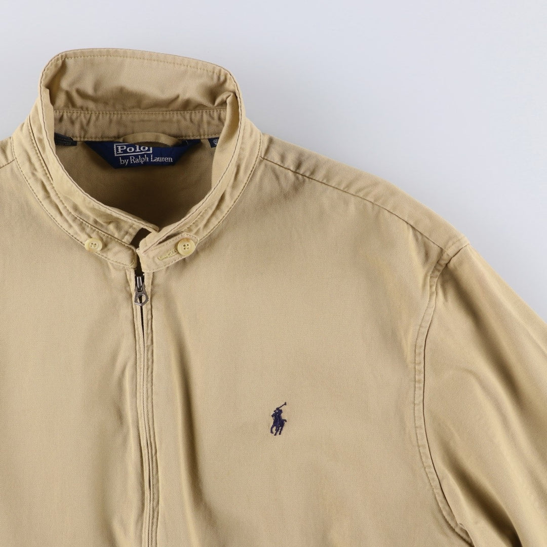 Ralph Lauren POLO by Ralph Lauren Swing Top Sports Jacket Men's XXL cotton Beige type Vintage Second Hand