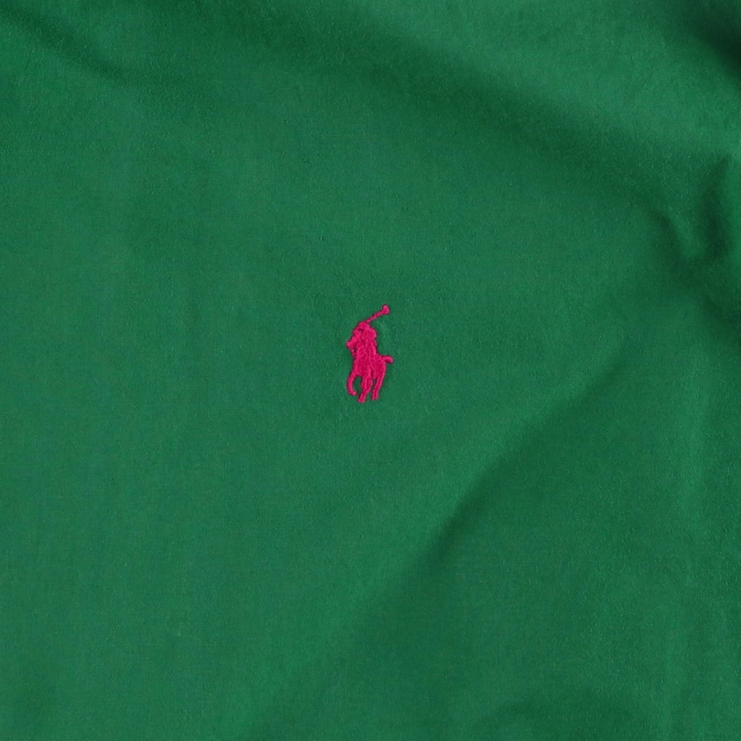 90'S Polo by Ralph Lauren swing top sports jacket, made in the USA, men's size L, vintage cotton green type Vintage Second Hand