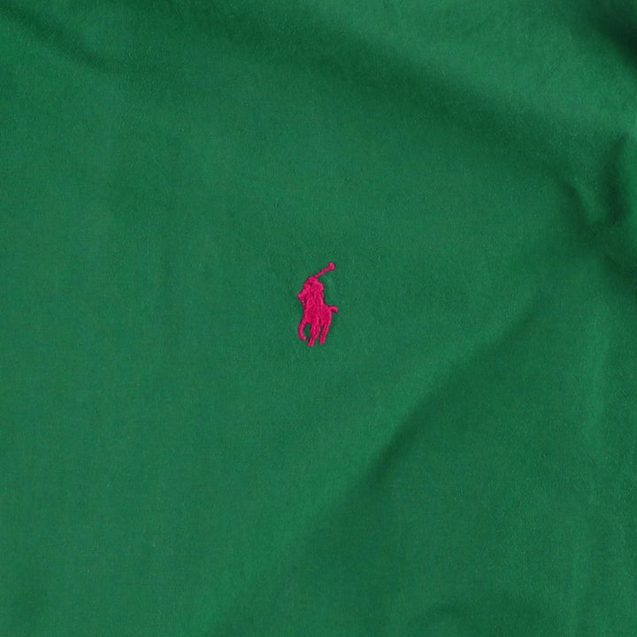 90'S Polo by Ralph Lauren swing top sports jacket, made in the USA, men's size L, vintage cotton green type Vintage Second Hand