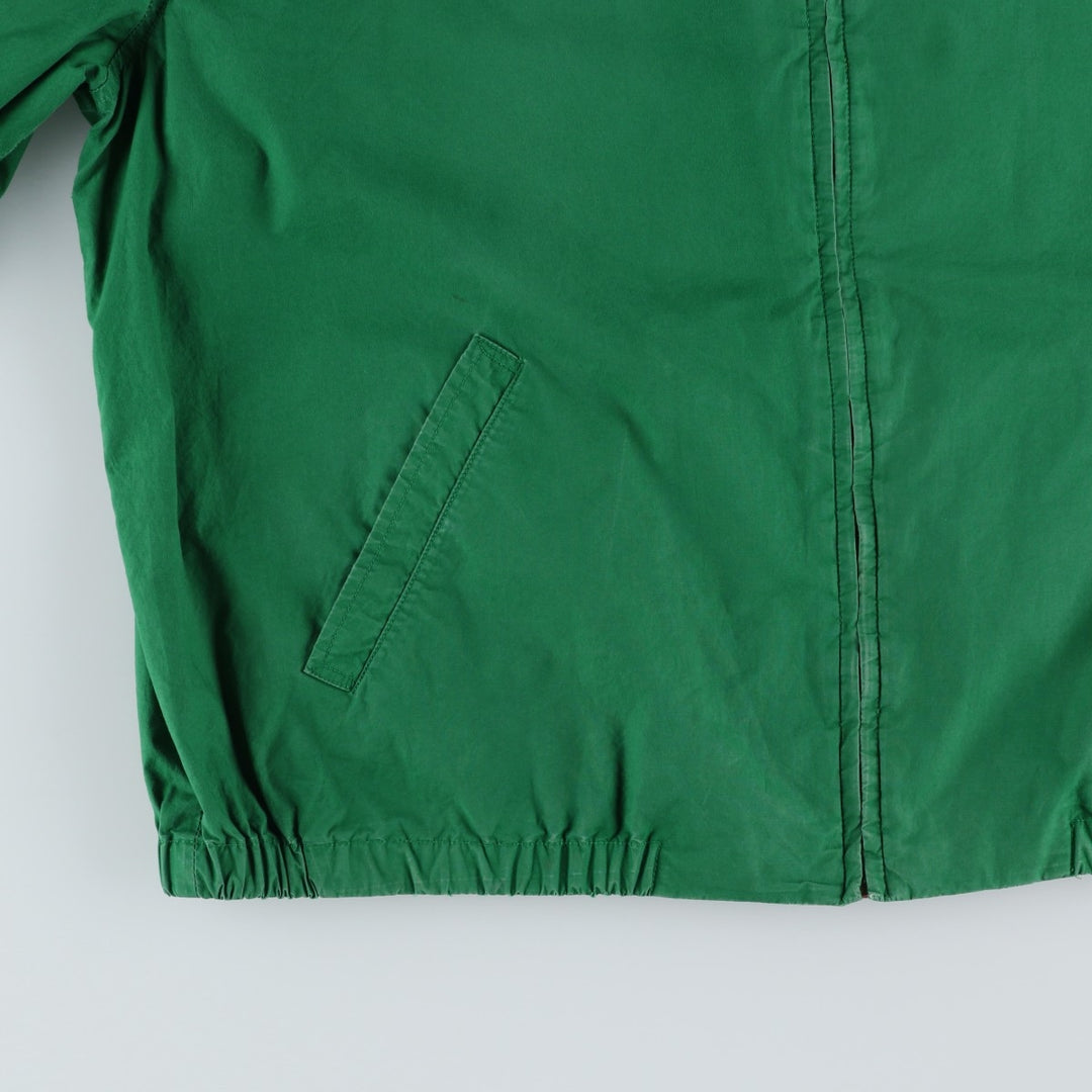 90'S Polo by Ralph Lauren swing top sports jacket, made in the USA, men's size L, vintage cotton green type Vintage Second Hand