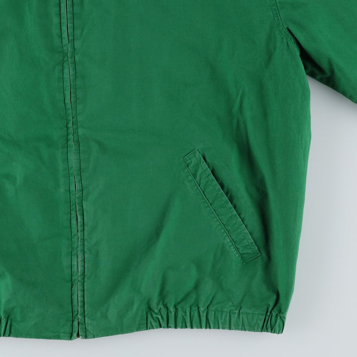 90'S Polo by Ralph Lauren swing top sports jacket, made in the USA, men's size L, vintage cotton green type Vintage Second Hand