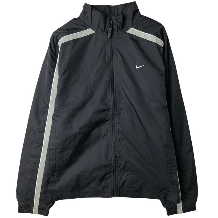 00'S Nike Windbreaker Men's M size polyester black type Vintage Second Hand