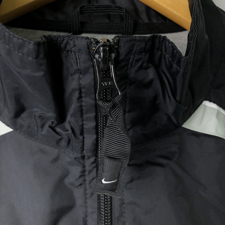 00'S Nike Windbreaker Men's M size polyester black type Vintage Second Hand