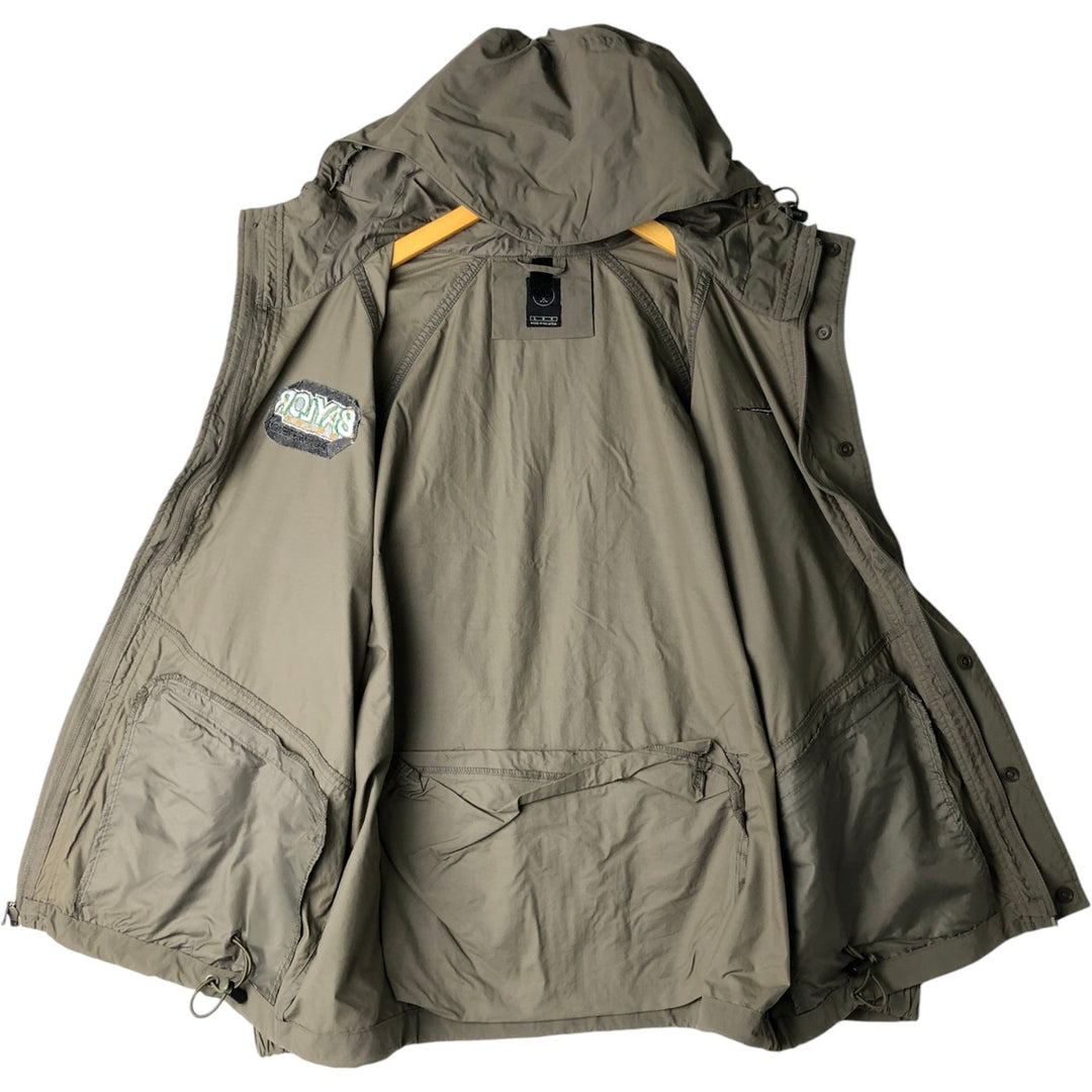 Nike Golf Nylon Parka for Men (Size L) Nylon gray type Vintage Second Hand