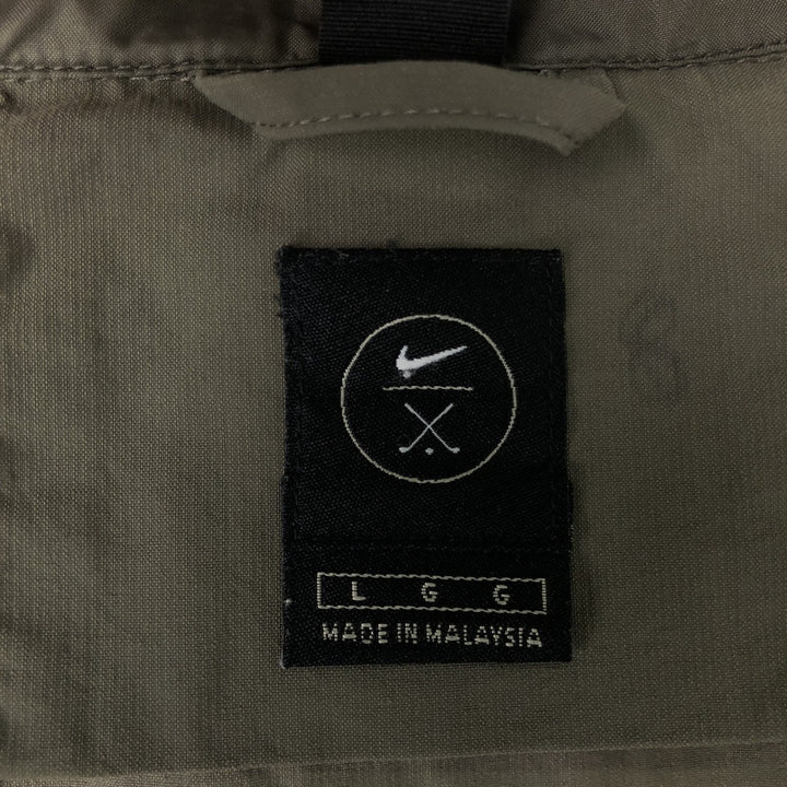 Nike Golf Nylon Parka for Men (Size L) Nylon gray type Vintage Second Hand