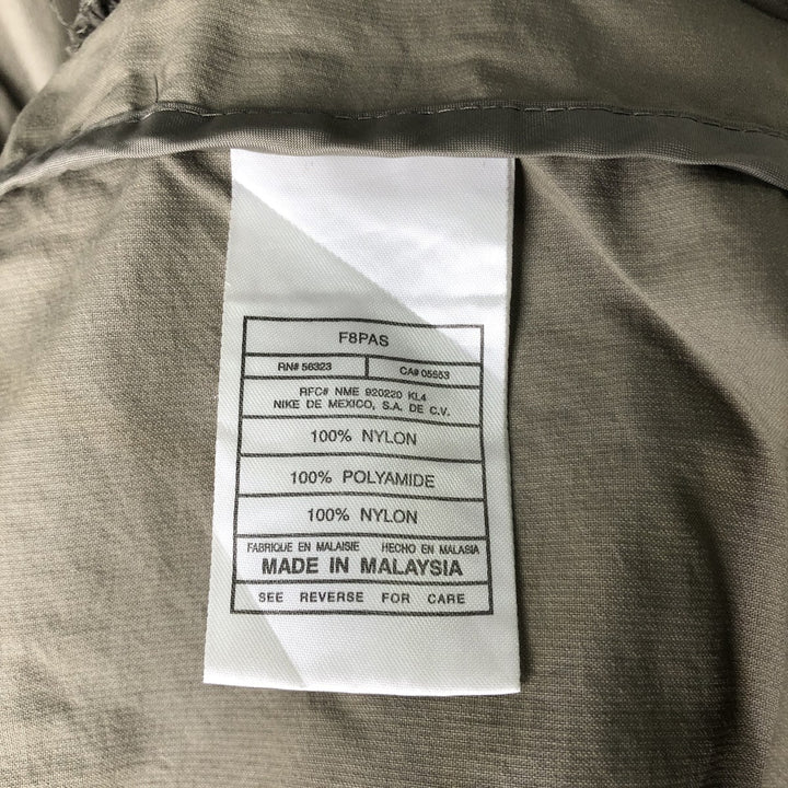 Nike Golf Nylon Parka for Men (Size L) Nylon gray type Vintage Second Hand
