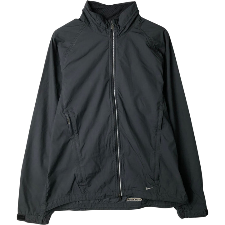2000'S Nike CLIMA-FIT Ripstop Windbreaker, Men's Size L (approx.) polyester black type Vintage Second Hand