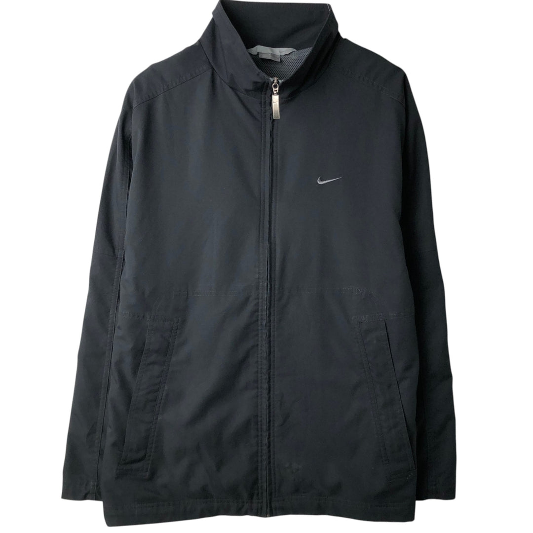 00'S Nike Windbreaker Men's M size polyester black type Vintage Second Hand