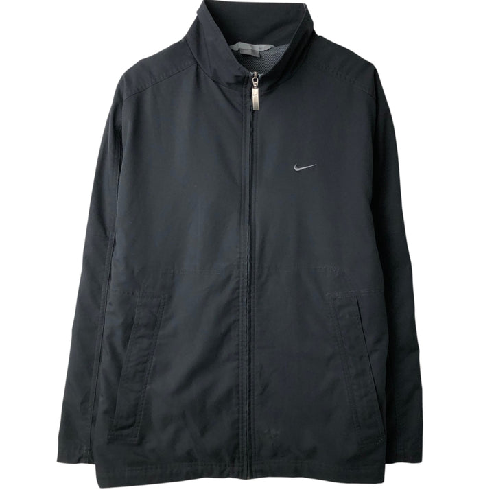 00'S Nike Windbreaker Men's M size polyester black type Vintage Second Hand