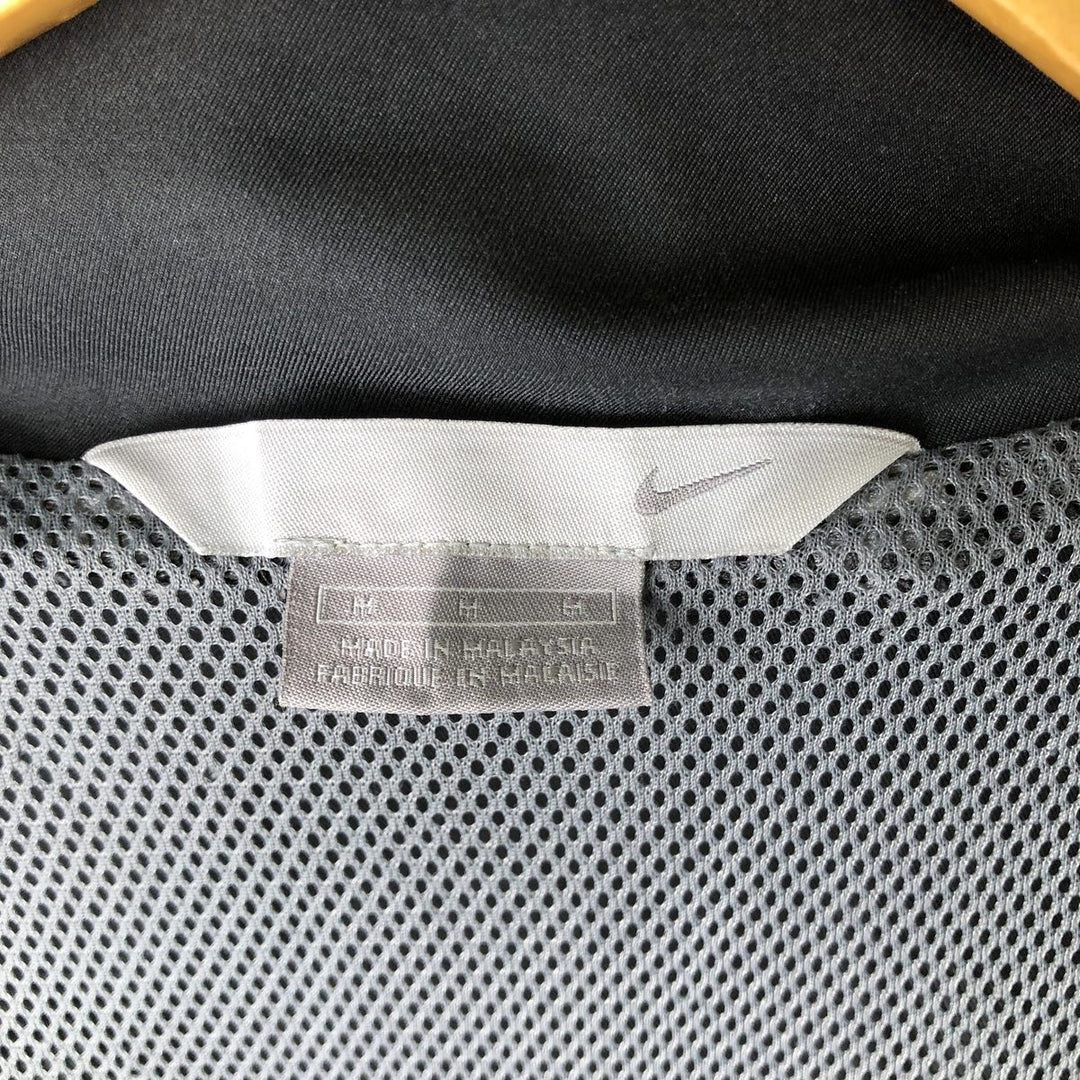 00'S Nike Windbreaker Men's M size polyester black type Vintage Second Hand