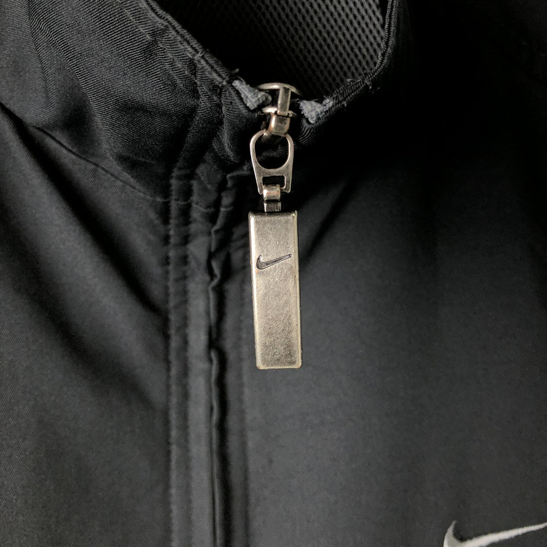 00'S Nike Windbreaker Men's M size polyester black type Vintage Second Hand