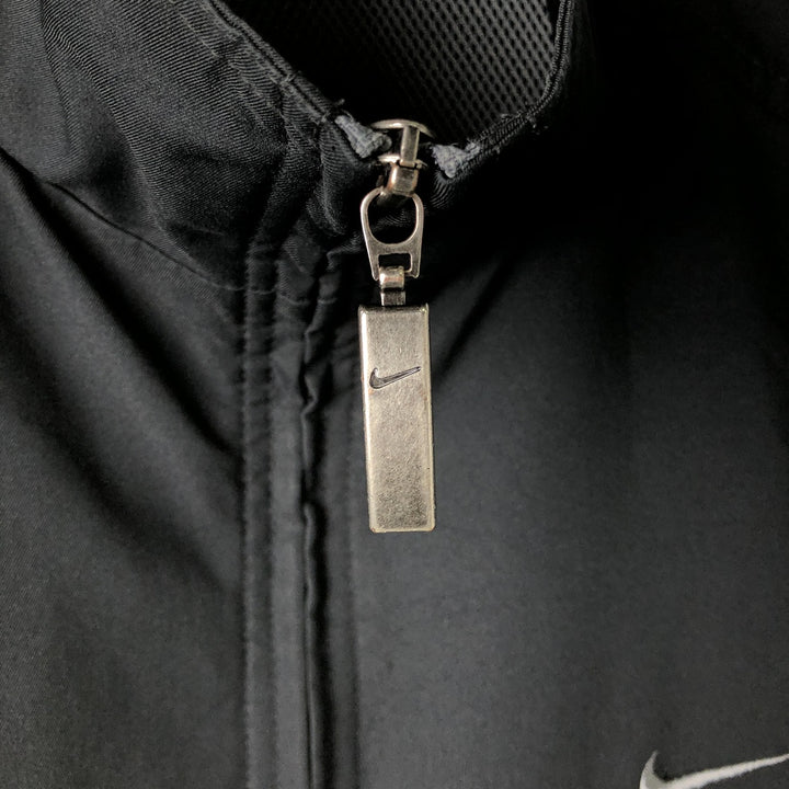 00'S Nike Windbreaker Men's M size polyester black type Vintage Second Hand