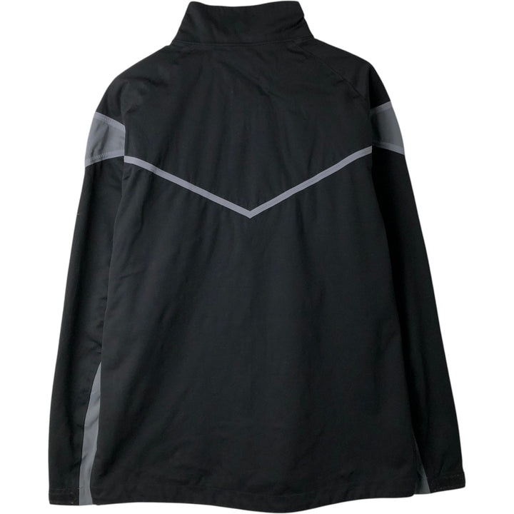 Nike Golf Windbreaker, Men's Size L polyester black type Vintage Second Hand
