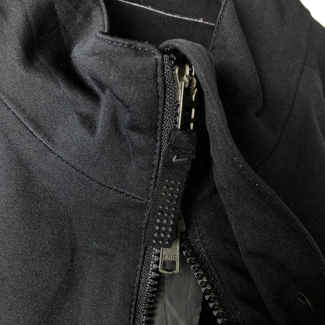 Nike Golf Windbreaker, Men's Size L polyester black type Vintage Second Hand