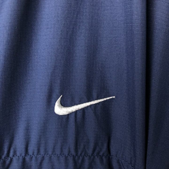 00'S Nike Windbreaker Men's Size L polyester navy blue type Vintage Second Hand