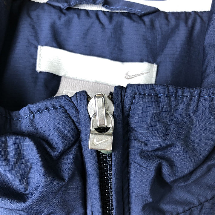 00'S Nike Windbreaker Men's Size L polyester navy blue type Vintage Second Hand