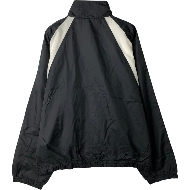 00s~ Reebok nylon jacket, men's size L Nylon black type Vintage Second Hand