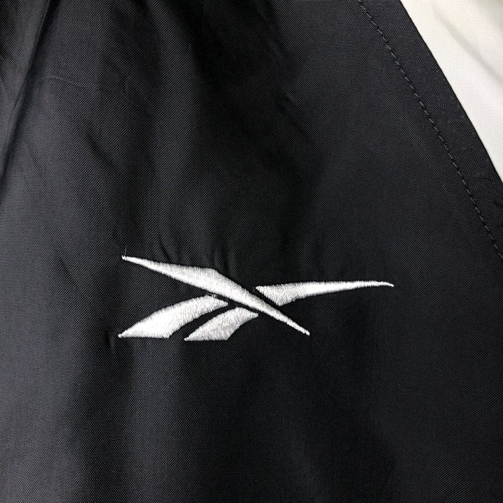 00s~ Reebok nylon jacket, men's size L Nylon black type Vintage Second Hand