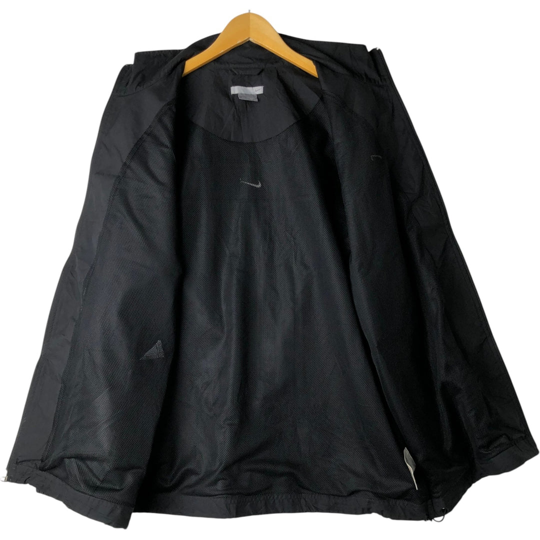 00'S Nike Windbreaker Men's XL polyester black type Vintage Second Hand