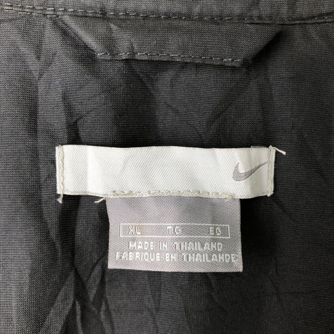 00'S Nike Windbreaker Men's XL polyester black type Vintage Second Hand