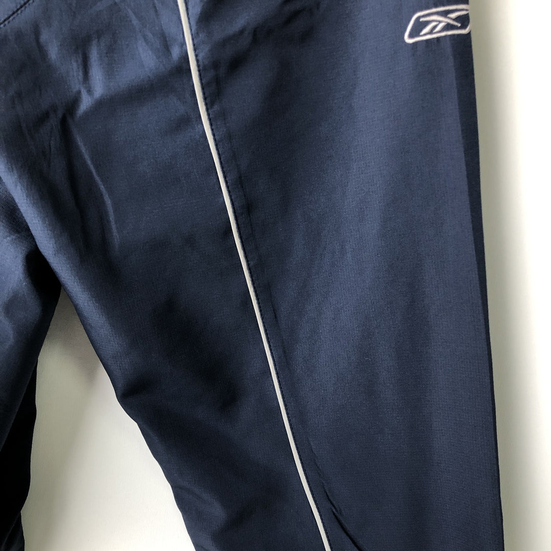 Reebok Windbreaker Men's Size L polyester navy blue type Vintage Second Hand