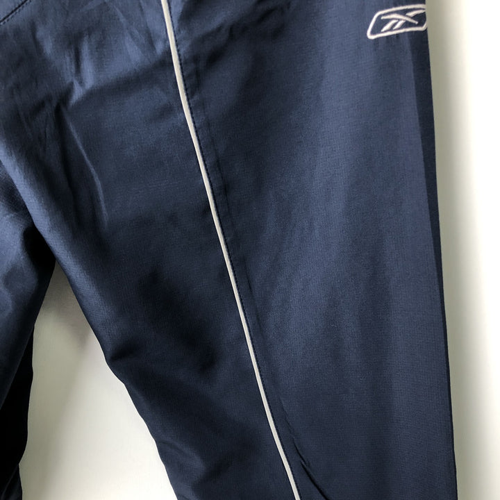 Reebok Windbreaker Men's Size L polyester navy blue type Vintage Second Hand