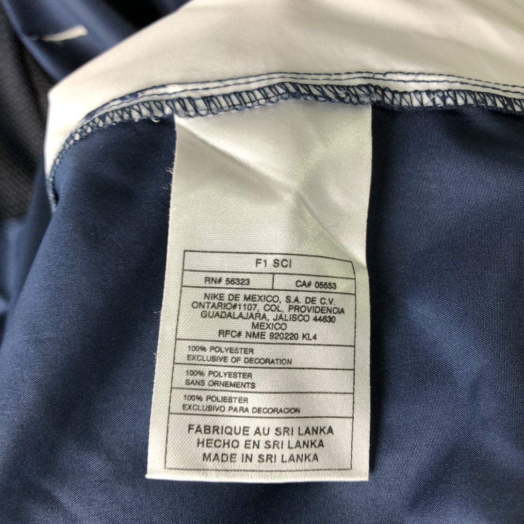 00'S Nike Windbreaker Men's XL polyester navy blue type Vintage Second Hand